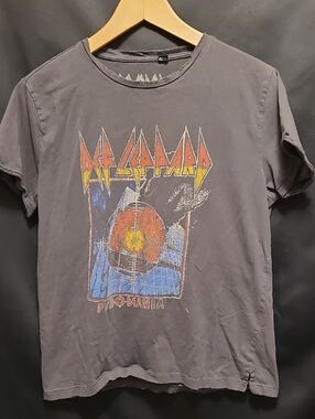 Def Leppard Classic Black Pyromania Med T-Shirt